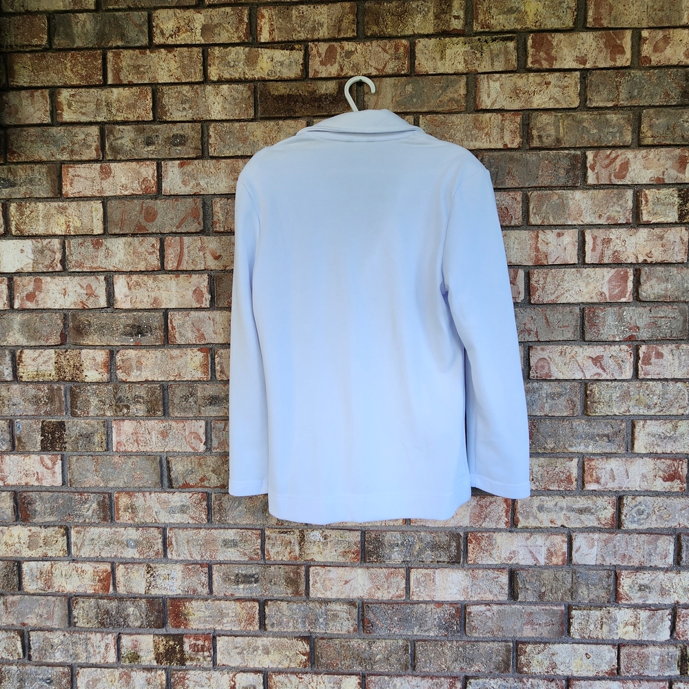 Light Blue Button-Up Cardigan - Picture 4 of 5